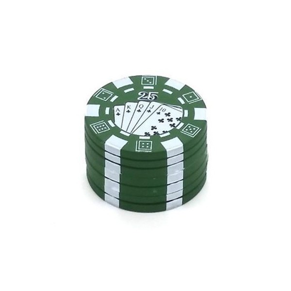 Grinder 42mm 3-teilig Poker grün