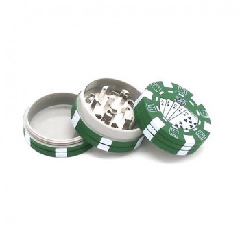 Grinder 42mm 3-teilig Poker grün