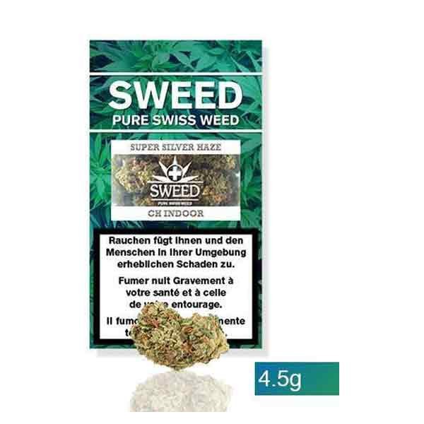 CBD Blüten SWEED Super Silver Haze 4.5g