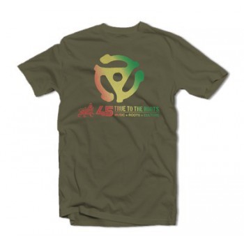 Riddim Driven - 45 Clip Tee Green