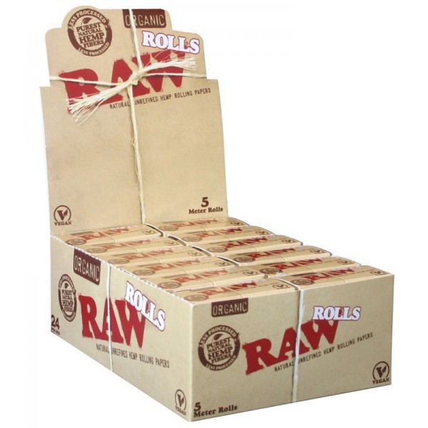 Raw Organic Rolls Box