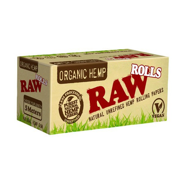 Raw Organic Rolls Box